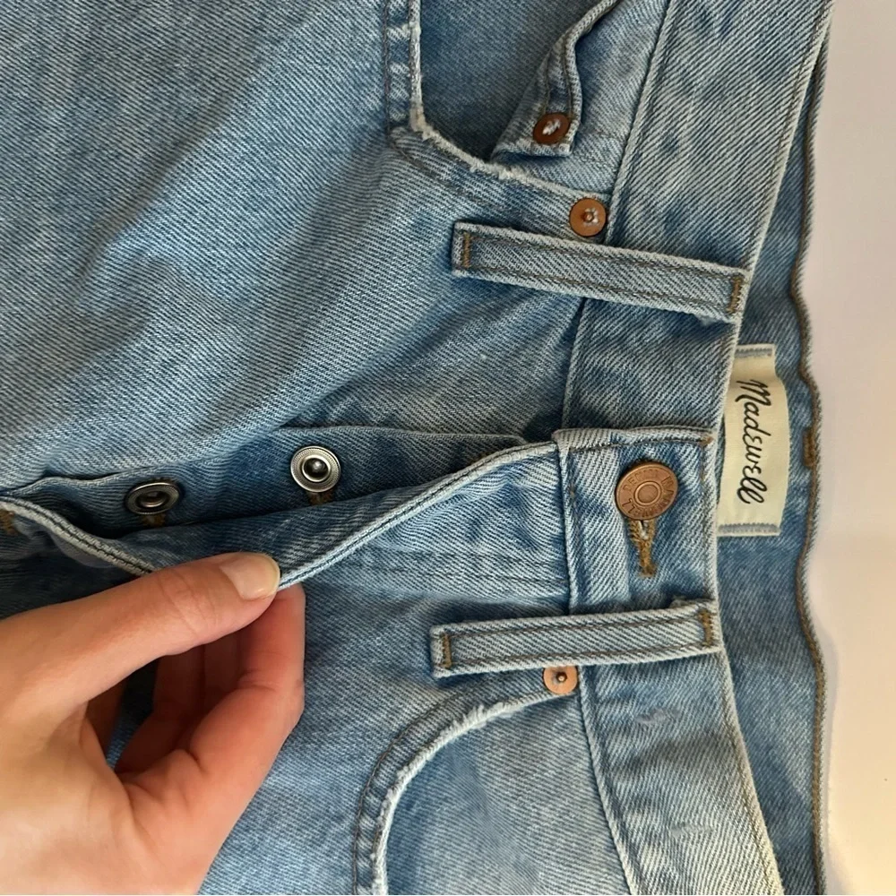 Madewell relaxed denim shorts